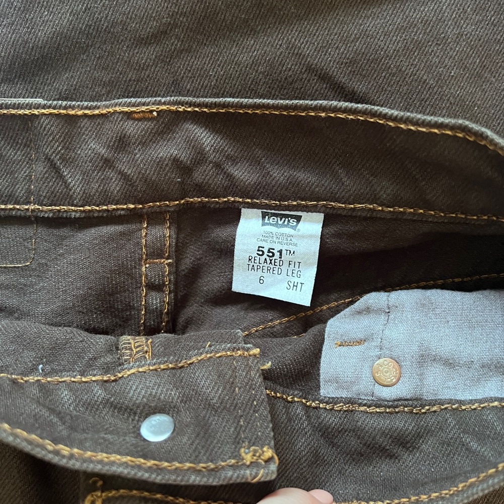 Levis 551 Relaxed Fit Tapered Leg